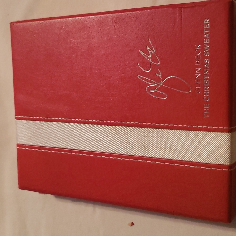 GLENN BECK The Christmas Sweater Book SIGNED Limited Edition with Certificate
